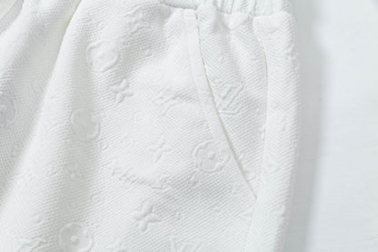 250404 New high-quality high-density jacquard knitted shorts