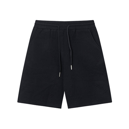 250404 New high-quality high-density jacquard knitted shorts