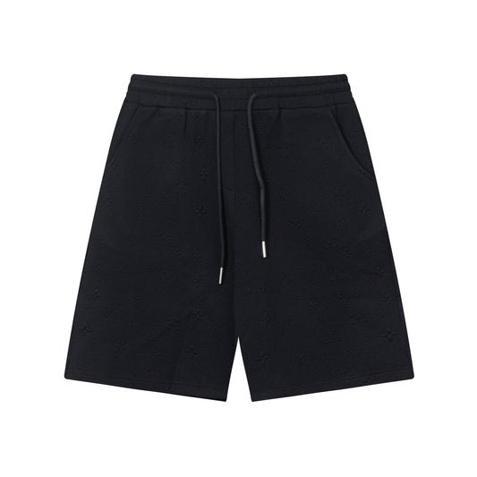 250404 New high-quality high-density jacquard knitted shorts