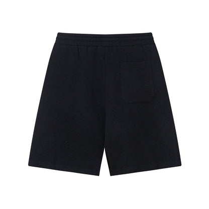 250404 New high-quality high-density jacquard knitted shorts
