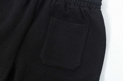 250404 New high-quality high-density jacquard knitted shorts