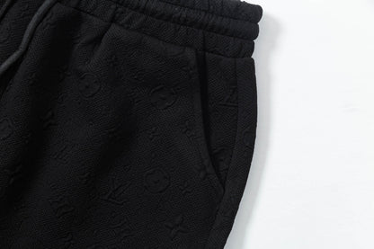 250404 New high-quality high-density jacquard knitted shorts