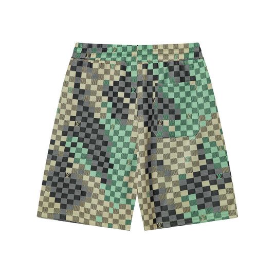 250404 New high-quality checkered shorts