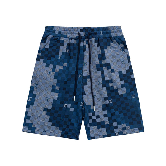 250404 New high-quality jacquard fabric knitted shorts