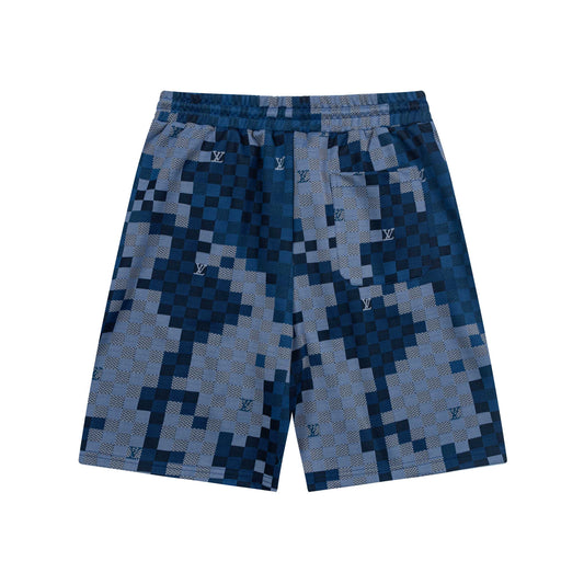 250404 New high-quality jacquard fabric knitted shorts