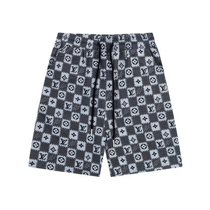 250404 New high-quality jacquard fabric knitted shorts