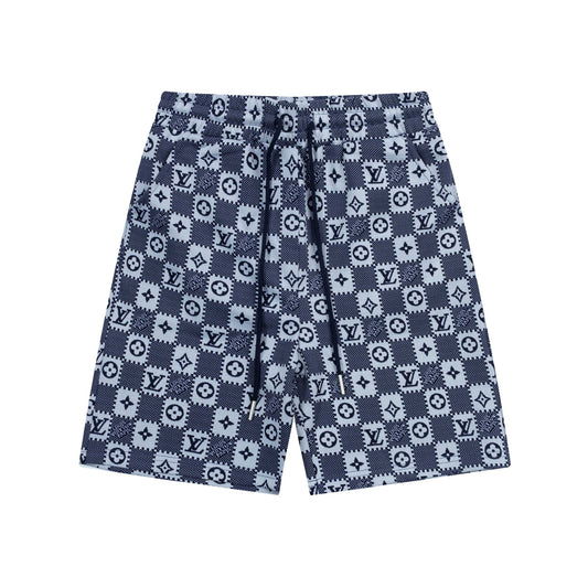 250404 New high-quality jacquard fabric knitted shorts