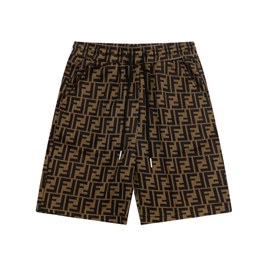 250404 New high-quality jacquard fabric knitted shorts