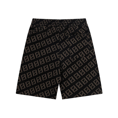 250404 New high-quality jacquard fabric knitted shorts
