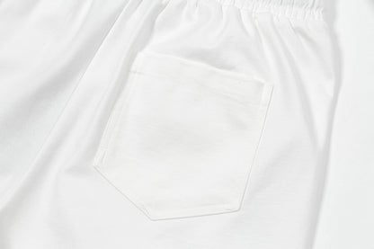 250408 New high-quality patchwork embroidered knitted shorts