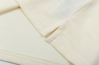 250408 New high-quality letter webbing with a color-matched collar POLO