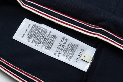 250408 New high-quality letter webbing with a color-matched collar POLO