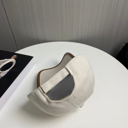 250527 New simple canvas baseball cap