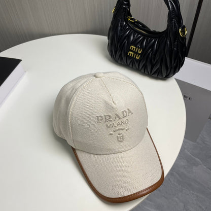 250527 New simple canvas baseball cap