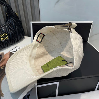 250527 New simple canvas baseball cap