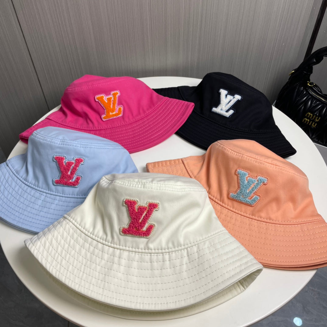 250527 New candy-colored series fisherman hats