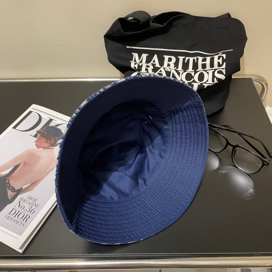 250527 New high-quality double-sided full-printed fisherman's hat
