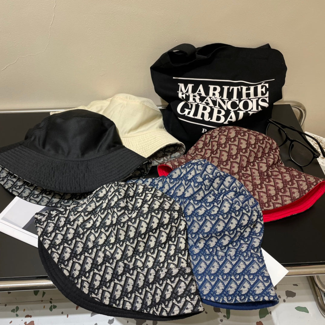250527 New high-quality double-sided full-printed fisherman's hat