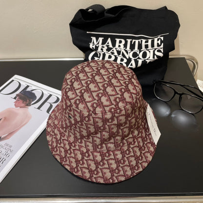 250527 New high-quality double-sided full-printed fisherman's hat