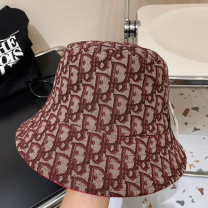 250527 New high-quality double-sided full-printed fisherman's hat