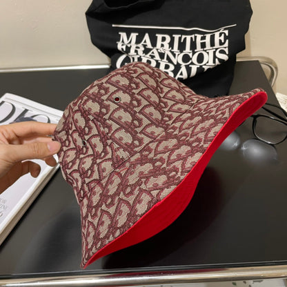 250527 New high-quality double-sided full-printed fisherman's hat