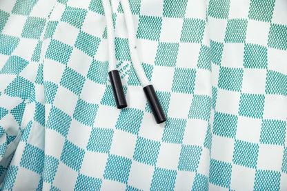 250604 New checkered gradually variable dry beach shorts