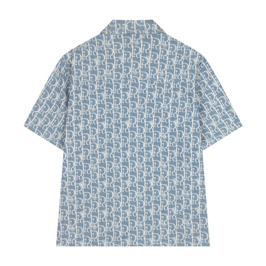 250604 New twill denim cotton stylish lapel denim shirt