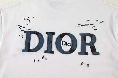 250604 New jacquard embroidery heavy work T-shirt