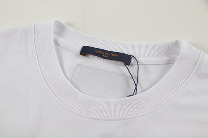 250614 New high-quality embroidered patch T-shirt