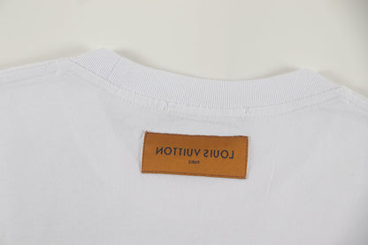 250614 New high-quality embroidered patch T-shirt