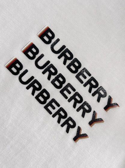 250614 New high-quality embroidered patchwork T-shirt