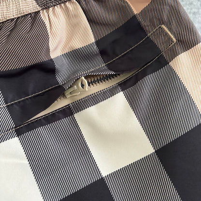 250617 New high-quality classic checkered shorts