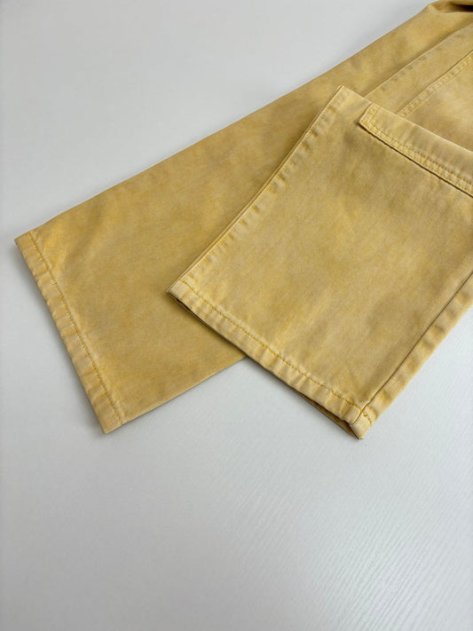 250722 New high-quality dyed denim logging pants