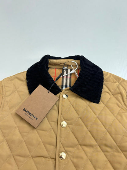 250722 new high-quality vintage diamond-shaped quilted coat