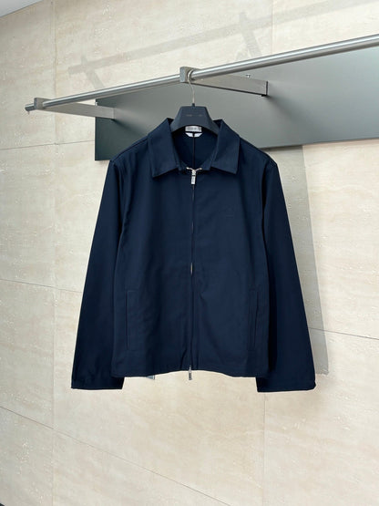 250722 New high-quality lapel long-sleeved work jacket
