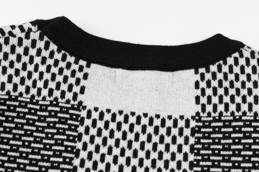 250729 New high-quality and high-density knitted sweater