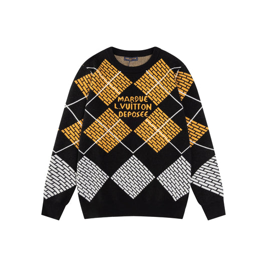 250729 New high-quality and high-density knitted sweater