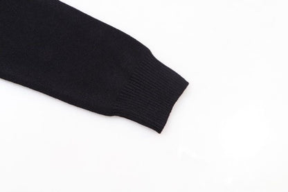 250729 New jacquard round-neck sweater