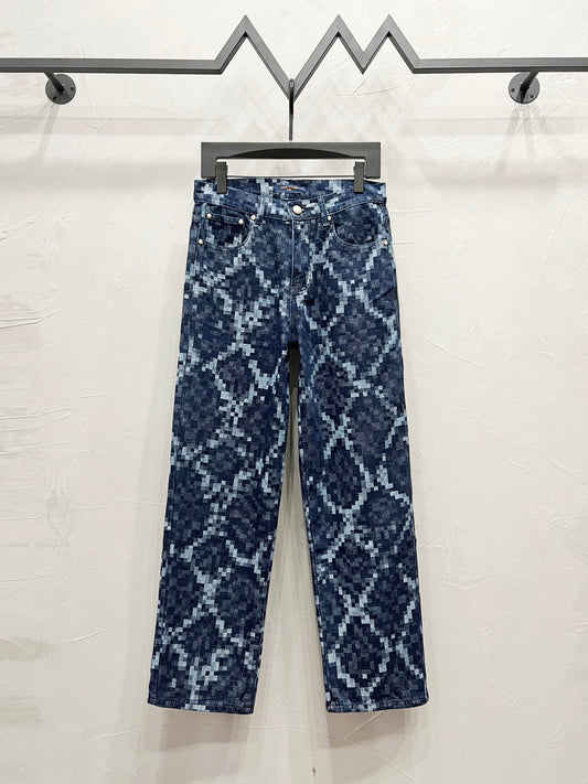 250813 New high-quality serpentine jeans