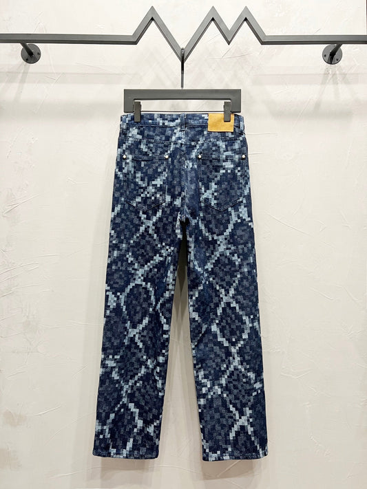 250813 New high-quality serpentine jeans