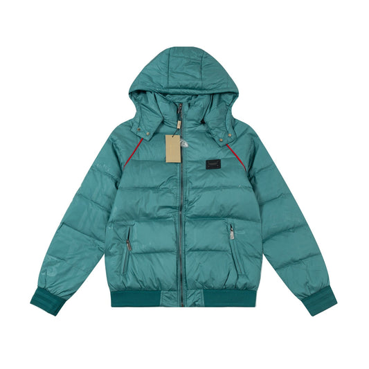 250813 A new high-quality classic detachable down jacket with a hat