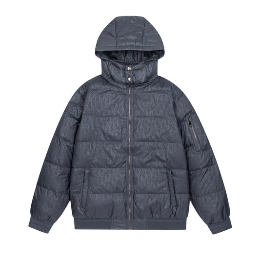 250813 New high-quality classic full-print fabric super soft and warm down jacket