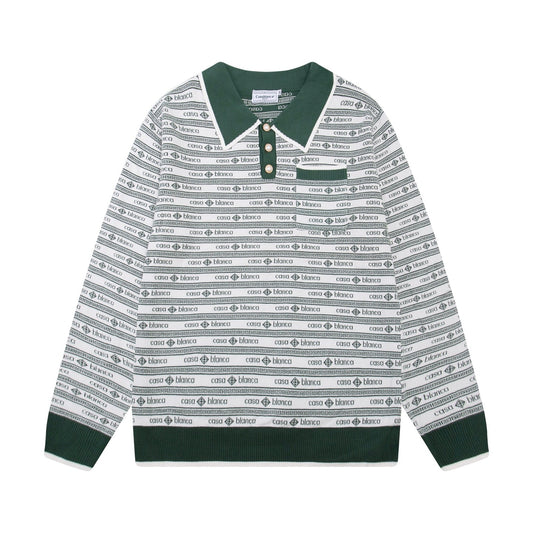 250813 A new high-quality two-color long-sleeved knitted coat