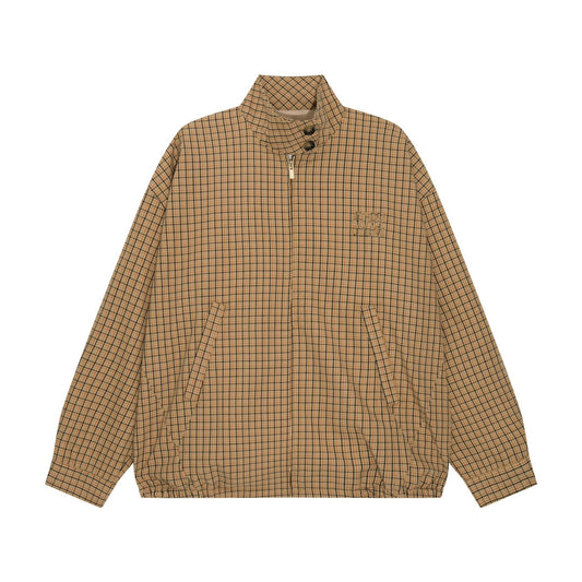 250813 New high-quality checkered jacket