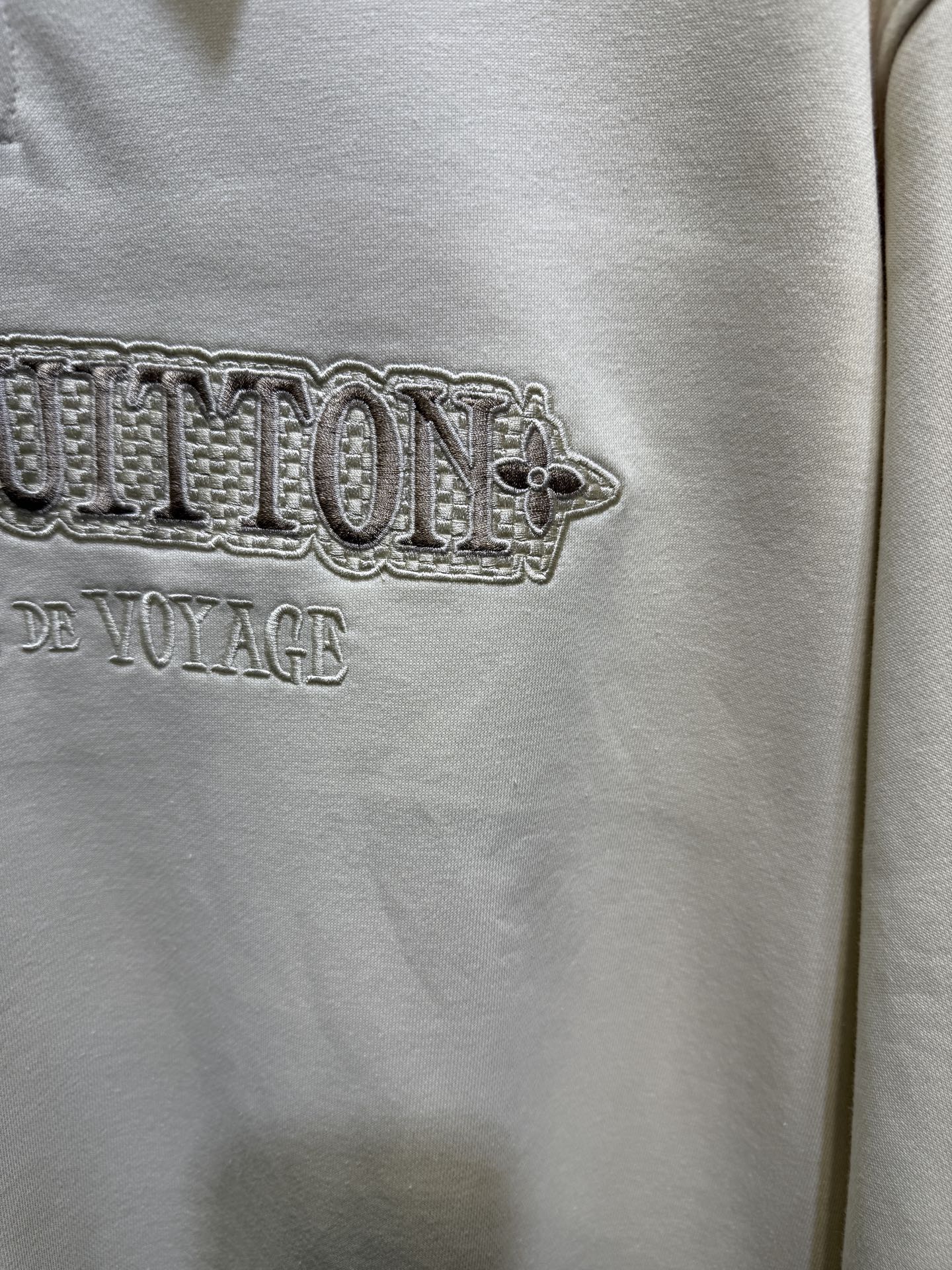 250813 New high-quality POLO sweatshirt with checkered embroidery zipper