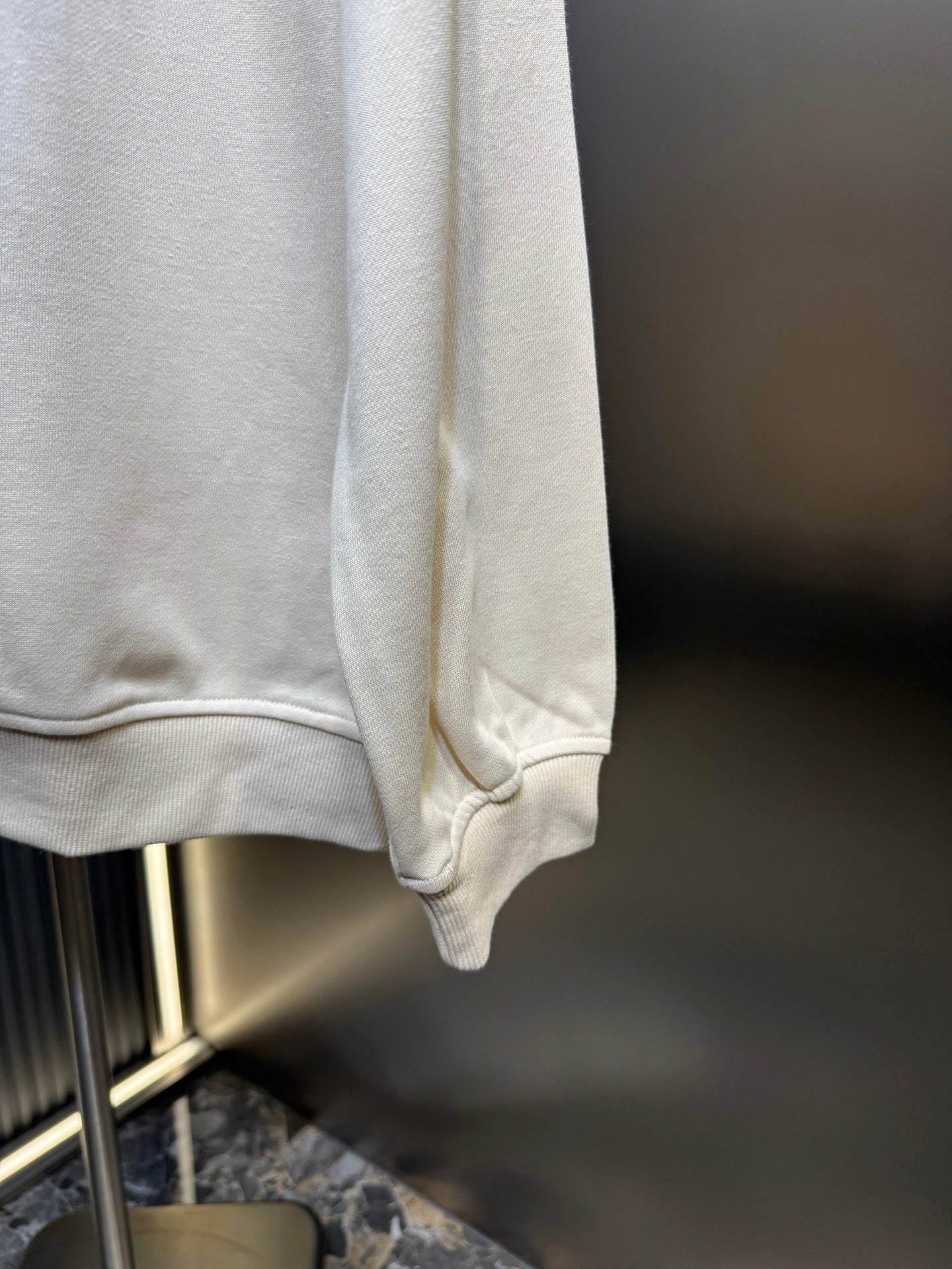 250813 New high-quality POLO sweatshirt with checkered embroidery zipper