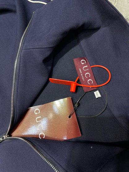 250813 New high-quality embroidered embossed zipper sweatshirt