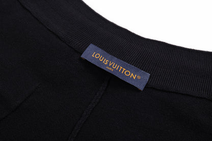 250813 New high-quality embroidered stretched-waist sport pants
