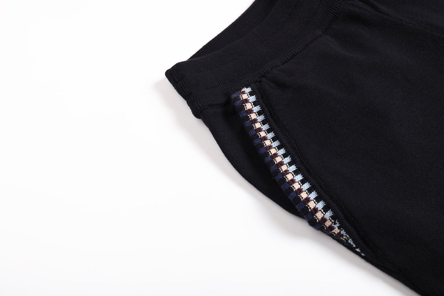 250813 New high-quality embroidered stretched-waist sport pants