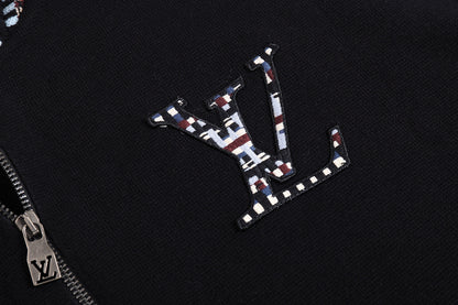 250813 New high-quality embroidered knitted flight jacket